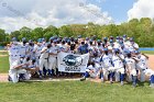 Baseball vs Babson NEWMAC Finals  Wheaton College vs Babson College play in the NEWMAC baseball championship finals. - (Photo by Keith Nordstrom) : Wheaton, baseball, NEWMAC, Babson